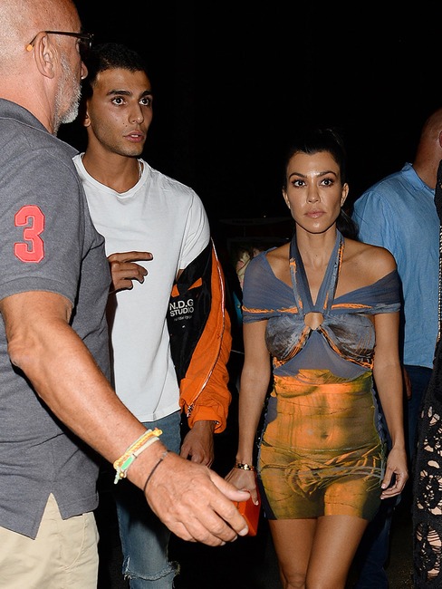 Kourtney Kardashian, Younes Bendjima, Cannes